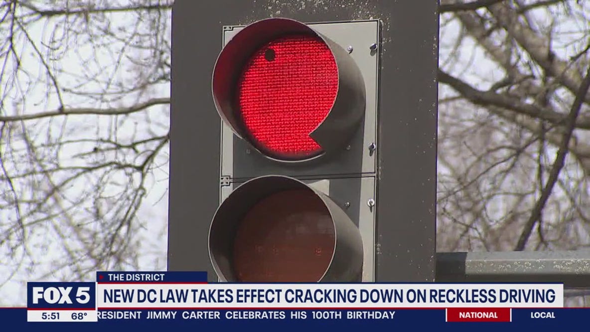 DC law cracks down on reckless driving